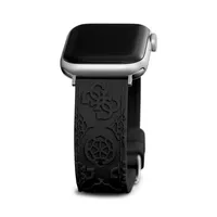 Black Logo Silicone Strap For Apple Watch - 20MM CS2003S4