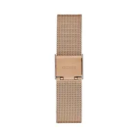 Rose Goldtone Stainless Steel & Crystal Mesh Bracelet Logo-Case Watch GW0508L3