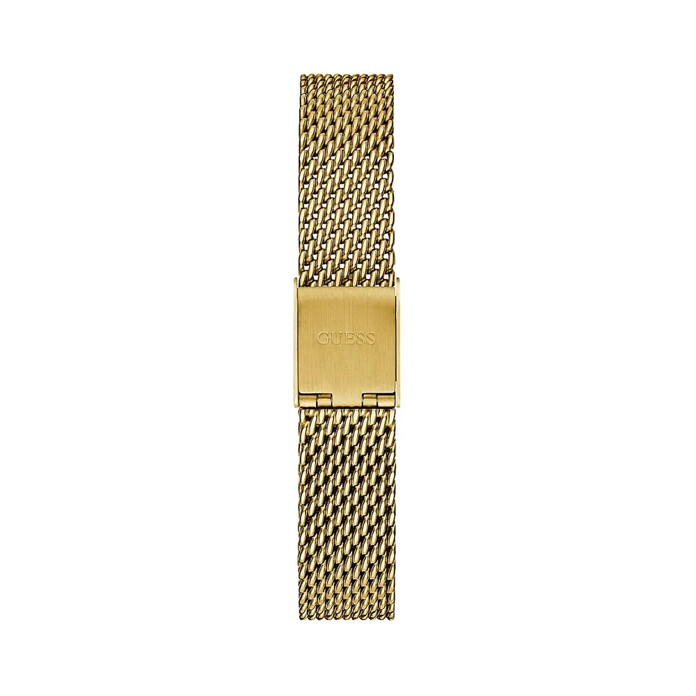 Stainless Steel Mesh Bracelet Watch GW0520L2