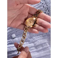 Goldtone Stainless Steel Bracelet Watch GW0549L2