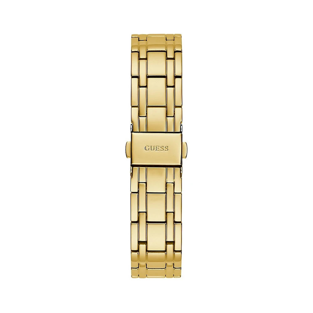 GoldtoneStainless Steel & Crystal-Embellished Bracelet Watch GW0604L2