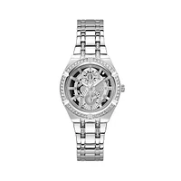 Stainless Steel & Crystal-Embellished Bracelet Watch GW0604L1