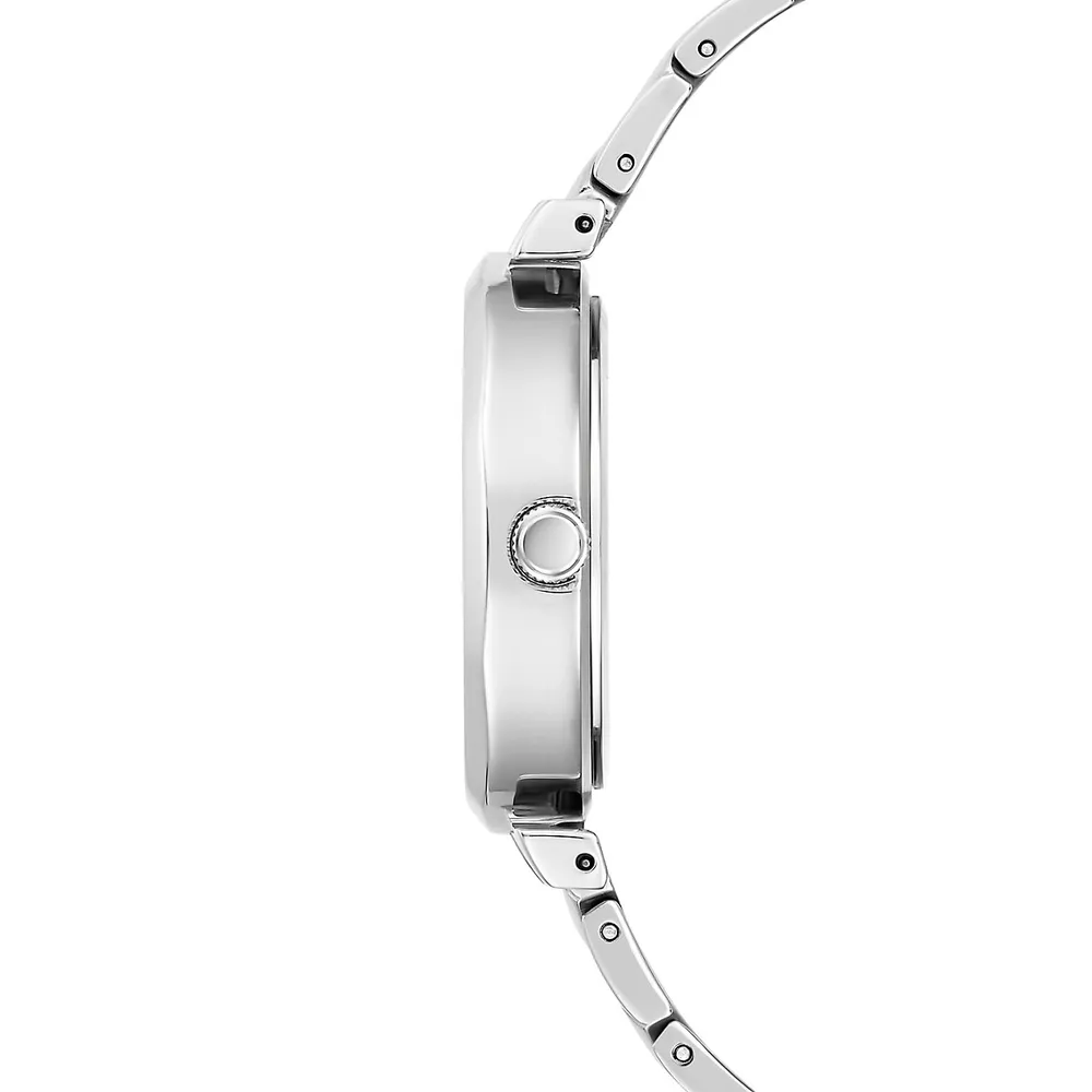 Stainless Steel & Crystal Bracelet Watch GW0613L1