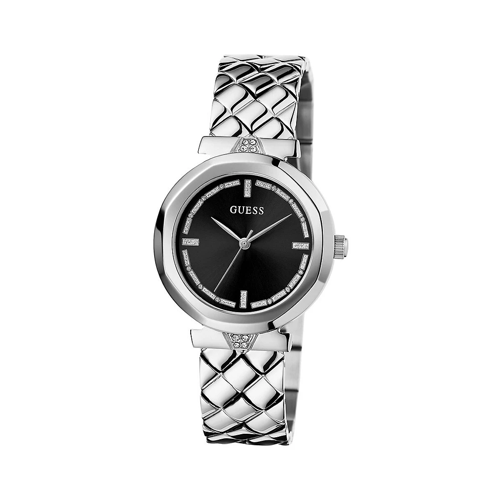 Stainless Steel & Crystal Bracelet Watch GW0613L1