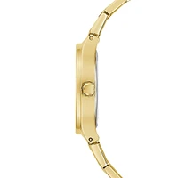 GoldtoneStainless Steel & Crystal Bracelet Watch GW0615L2