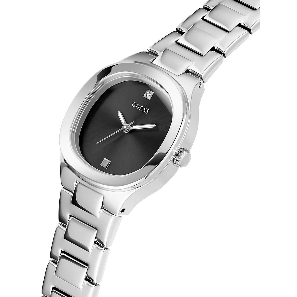 Stainless Steel & Crystal Bracelet Watch GW0615L1