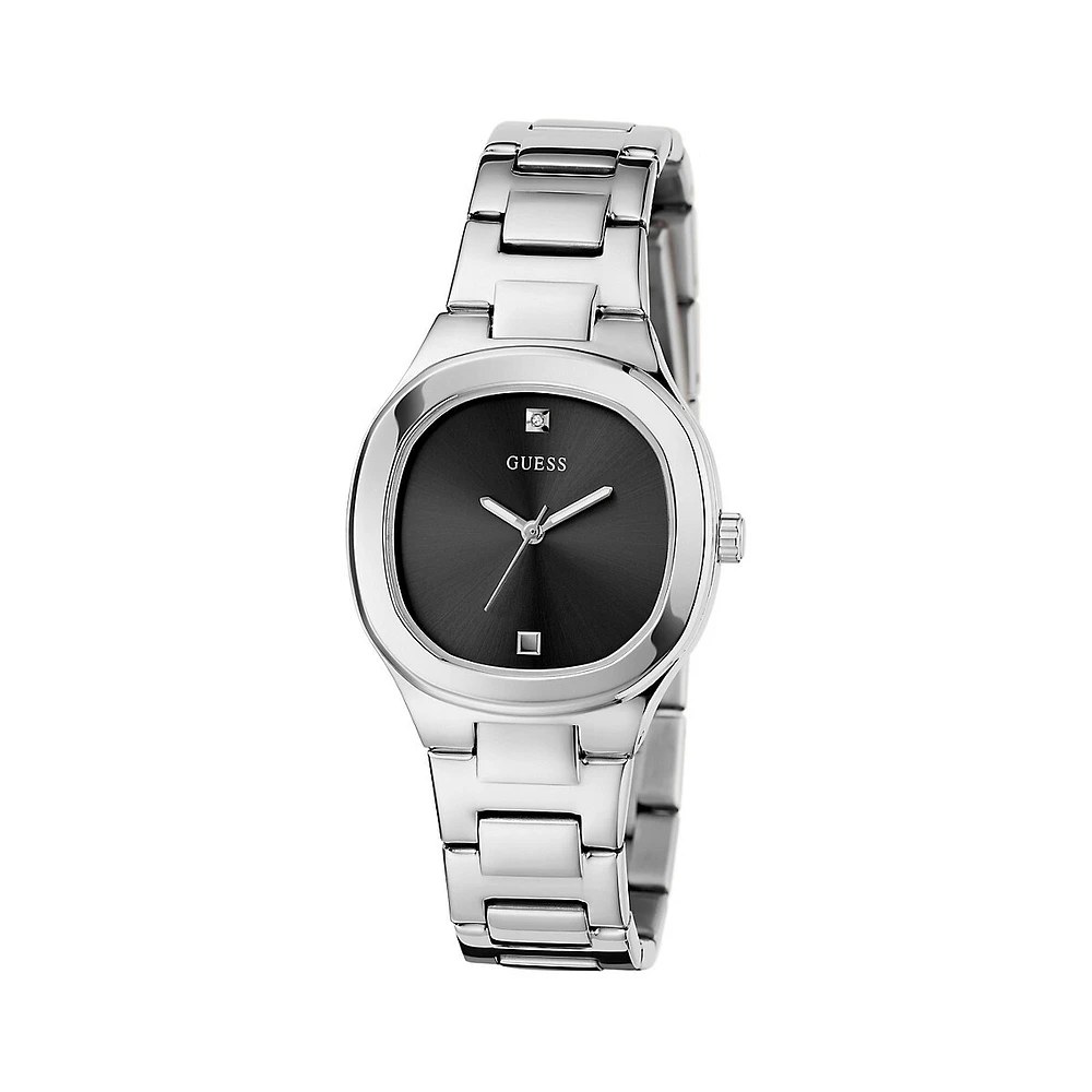 Stainless Steel & Crystal Bracelet Watch GW0615L1