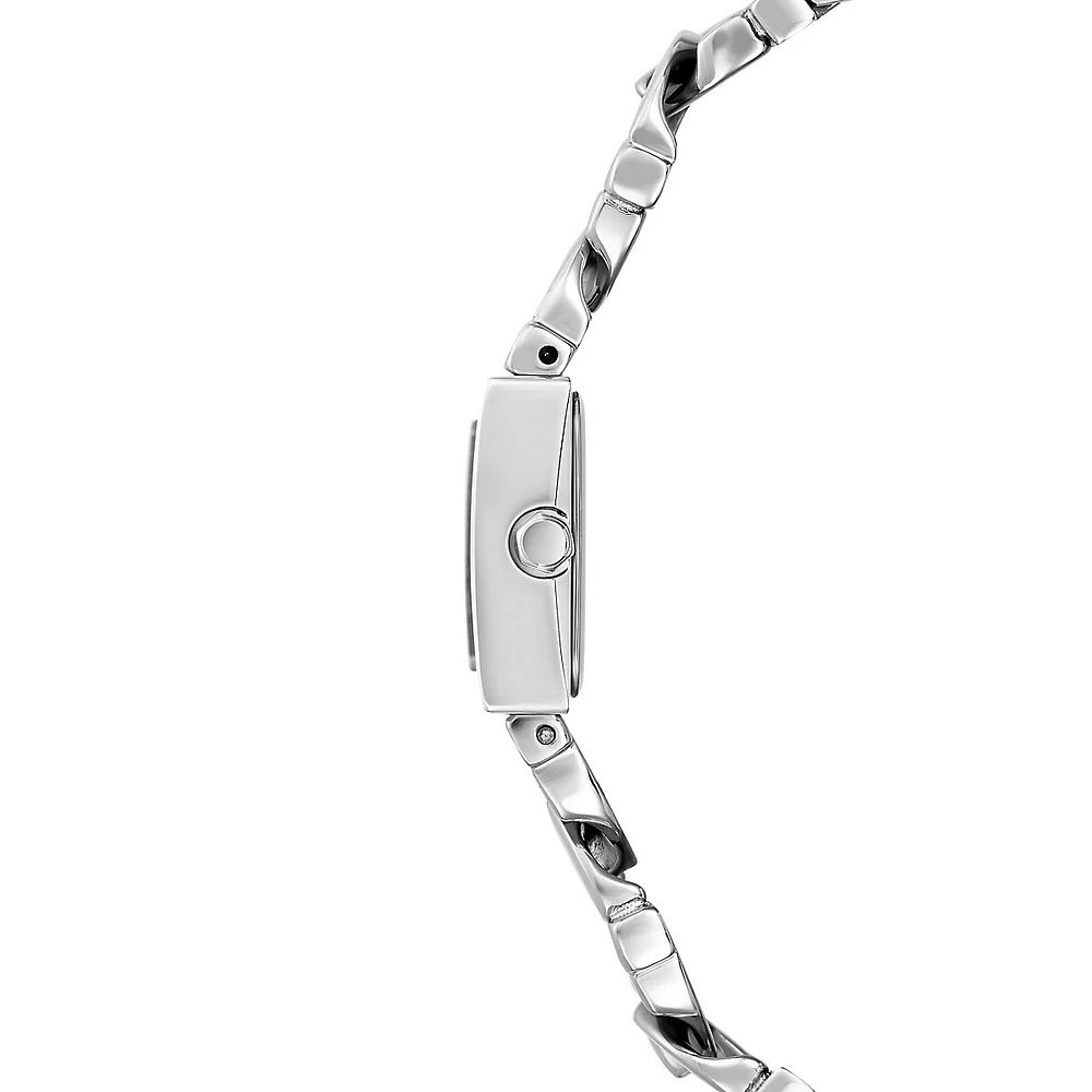 Stainless Steel & Crystal Bracelet Watch GW0603L1