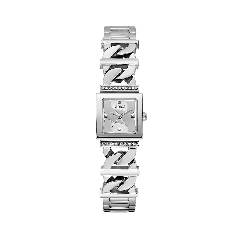 Stainless Steel & Crystal Bracelet Watch GW0603L1