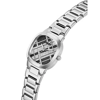 Stainless Steel & Glitz Bracelet Watch GW0600L1