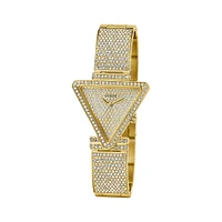 Goldtone Stainless Steel & Crystal Bracelet Watch GW0644L2