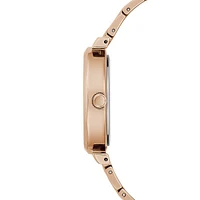 Rose GoldtoneStainless Steel & Crystal Bracelet Watch GW0613L3