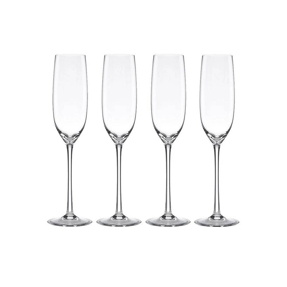 Tuscany Classics Fluted Champagne Set of 4