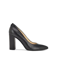 Astoria High Block-Heel Pumps