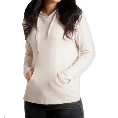 Alyssa Kashmira Hooded Sweatshirt W/ Drawstrings