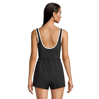 Sport Jogger One-Piece Beachwear Swimsuit