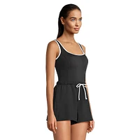 Sport Jogger One-Piece Beachwear Swimsuit