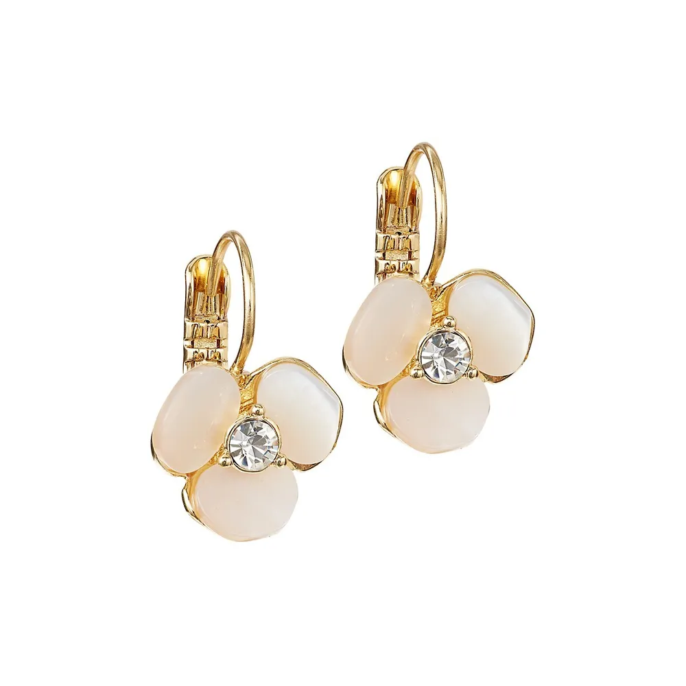 Kate Spade New York Disco Pansy Leverback Earrings | Square One