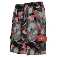 Boy's Tie-Dye Swoosh 7-Inch Volley Shorts