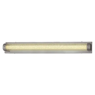 Led Vanity Light, 35.8'' Width, From The Rockview Collection, Chrome Finish