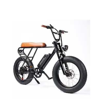 Macfox-m20x Electric Bike | 750 W Motor E-bike For Adults | 20”x 4”fat Tires Beach Bike | Max Speed 32kmh | Range Up To 64 Kmh | Six Speed System
