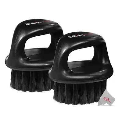 Two Barberology Fade Soft Knuckle Neck Brush