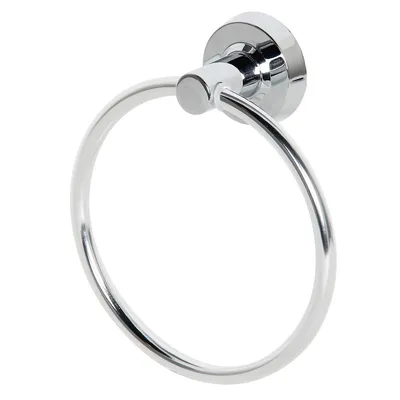 Wall Mounted Chrome Plated Towel Ring