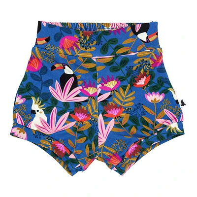 High Waisted Shorties | Paradise Floral