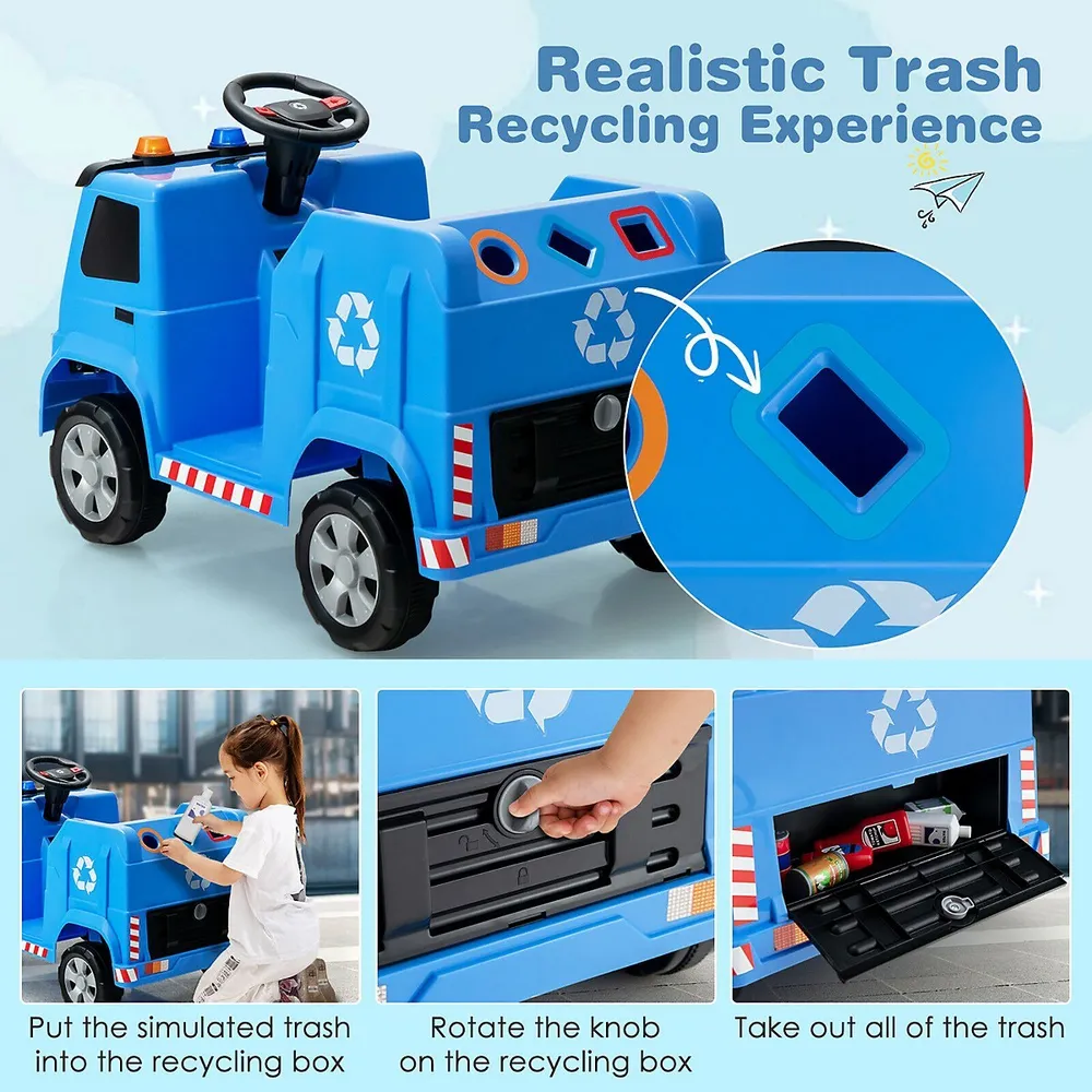 trash truck ride on toy