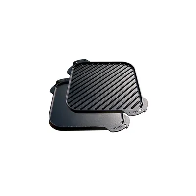 10.5 Inch Square Reversible Grill And Griddle