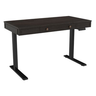 Sit-Stand Desk with Storage Drawer