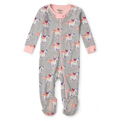 Baby Organic Cotton Footed Coverall