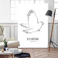 L'oiseau Bohème Wall Art