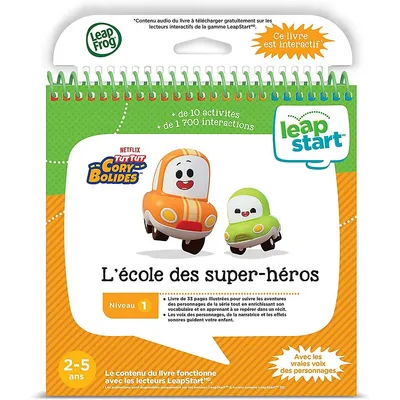 Leapstart Livre D'activités Préscolaire Tut Tut Cory Bolides L'école Des Super-héros (version Française)