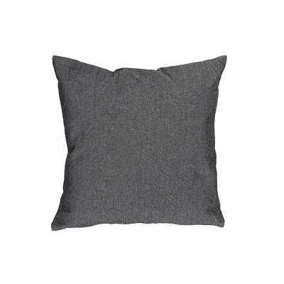 Chambray Cushion With Zipper - Set Of 2