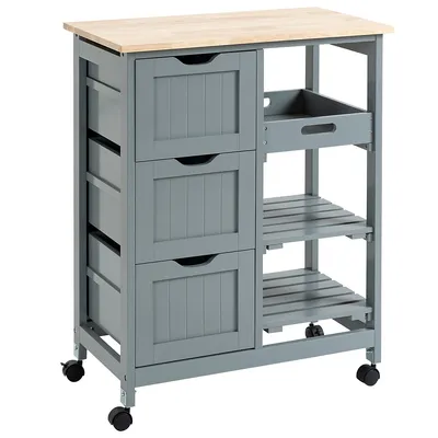 Rolling Kitchen Island Cart