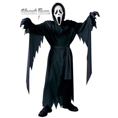 Ghost Face Kids Costume