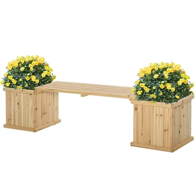 Plant Stand Wooden Garden Bed