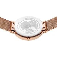 Ladies Classic Stainless Steel Watch In Rose Gold