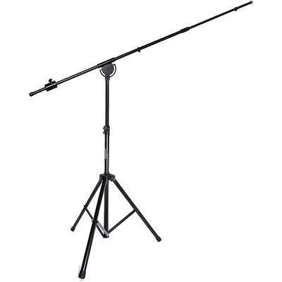 Professional Microphone Stand Heavy Duty 93 Studio Overhead Boom 76 Extra Long Telescoping Arm Mount