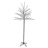 6' Led Lighted Cherry Blossom Flower Tree - Color Changing Lights