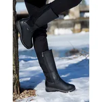 Women's Waterproof Wool Lined Tall Winter Boots Alberta