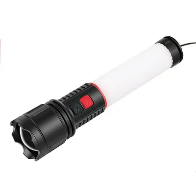 Led Flashlight And Lantern With 2000mah Charging Bank, Rechargeable