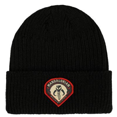 Star Wars The Mandalorian Patch Adult Beanie Toque