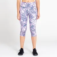 Womens/ladies The Laura Whitmore Edit - Influential Recycled Printed 3/4 Leggings