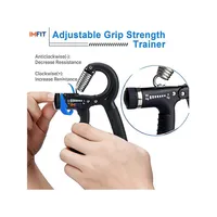 Hand Grip Strengthener I Grip Strength Trainer I Adjustable Resistance 5-60kg I Non-slip Gripper I Perfect For Athletes