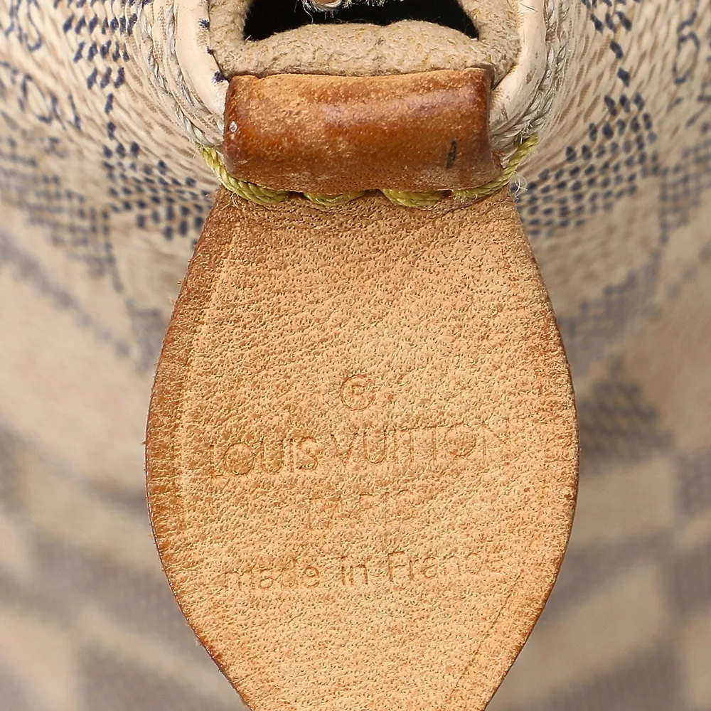 Louis Vuitton Pre-loved Damier Azur Saleya Gm
