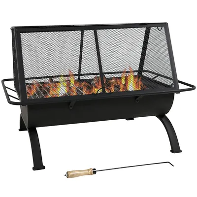 Northland Grill Fire Pit With Protective Cover - 36-inch