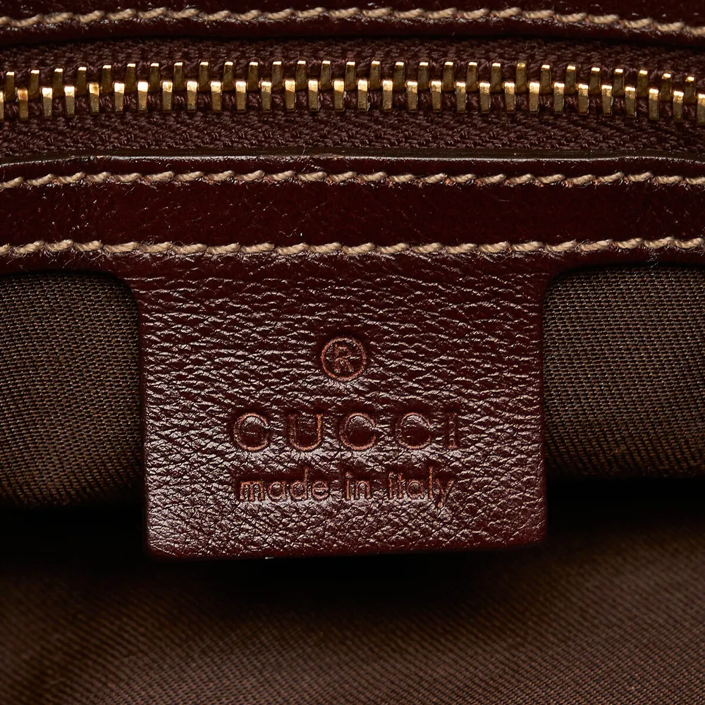 Gucci Pre-Owned Boston GG Canvas Horsebit Nail Bag - Farfetch