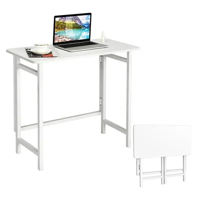 Space Saving Compact Pc Laptop Study Workstation For Home Office